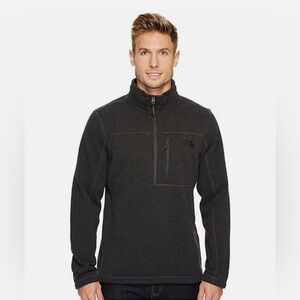 The North Face Men’s Leo Jordon Charcoal Fleece Pullover L